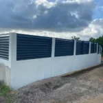 Réalisation clôture ou portail en aluminium en Martinique par Nord System