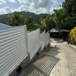 Réalisation clôture ou portail en aluminium en Martinique par Nord System
