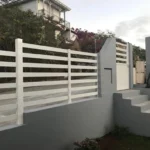 Réalisation clôture ou portail en aluminium en Martinique par Nord System