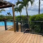Réalisation garde-corps à barreaux droits en Martinique par Nord System