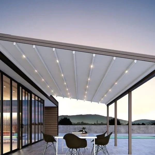 Abri PVC rétractable - miniature Nord System Distribution
